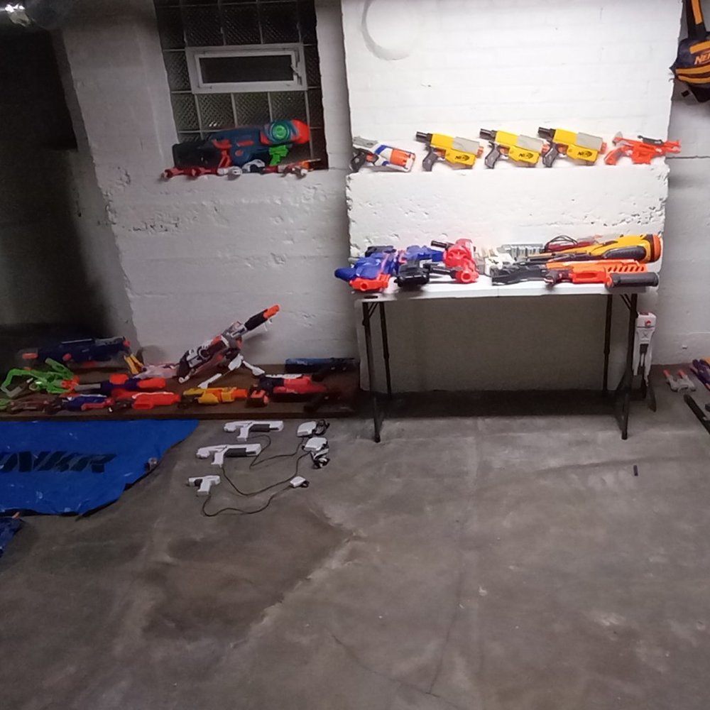 HUGE NERF AND LASER TAG BLASTER SALE AND MANY MOR